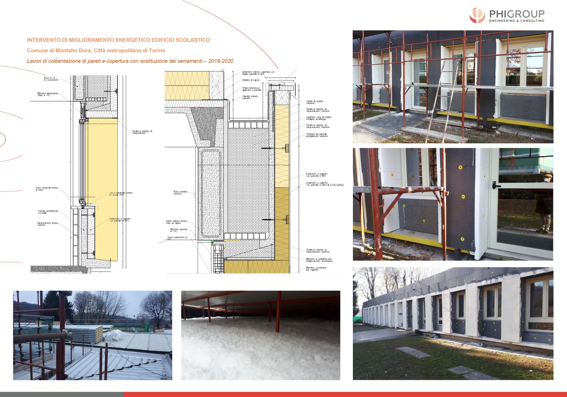 Intervento di Riqualificazione Energetica e Messa in Sicurezza Edificio Scolastico — foto 2